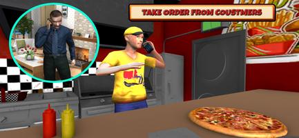 Game Sepeda Pengiriman Makanan screenshot 1