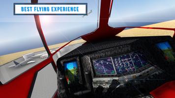 Jogo de voo simulador de avião imagem de tela 2