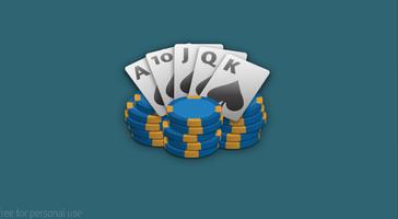 Poker الملصق