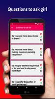 برنامه‌نما Questions to ask Girls عکس از صفحه