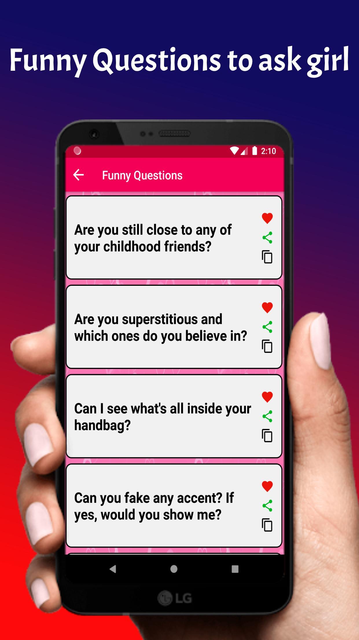 Questions to ask Girls APK for Android Download Questions to ask Girls APK for Android Download