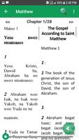 Asante Twi & English Bible पोस्टर