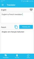 English to French Translator پوسٹر