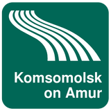 Carte de Komsomolsk off-line icône
