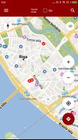 Carte de Riga off-line capture d'écran 1