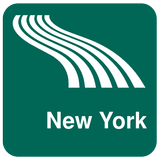 Carte de New York off-line