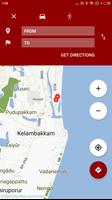 Carte de Chennai off-line capture d'écran 2