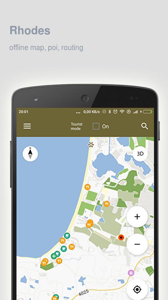 mappa rodi scaricare