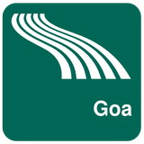 Carte de Goa off-line icône