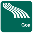 Icona Mappa di Goa offline