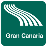 Carte de Gran Canaria off-line icône
