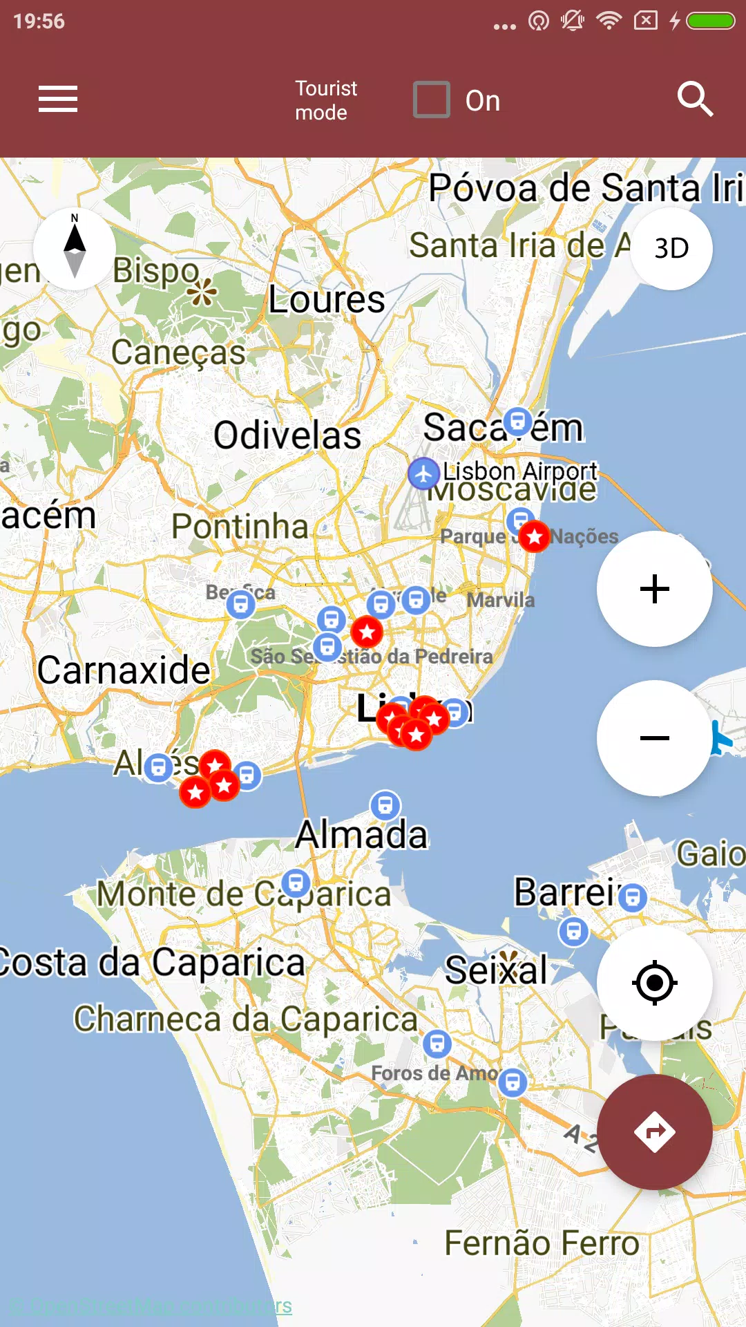 Mappa di Lisbona offline APK per Android Download