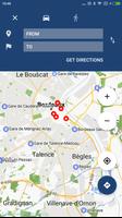 Carte de Bordeaux off-line capture d'écran 2