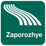 Mapa de Zaporozhye offline ícone
