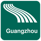 Carte de Guangzhou off-line icône