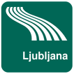 Carte de Ljubljana off-line
