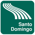 Karte von Santo Domingo