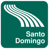 Mapa de Santo Domingo offline ícone
