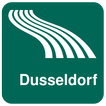 Carte de Dusseldorf off-line