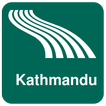 Carte de Katmandou off-line