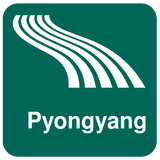 Carte de Pyongyang off-line icône