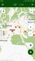 Mapa de Daegu offline Cartaz