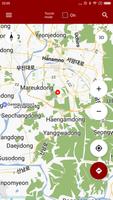 Mapa de Gwangju offline Cartaz