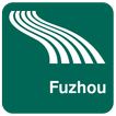 Carte de Fuzhou off-line