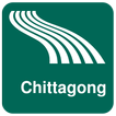 Carte de Chittagong off-line