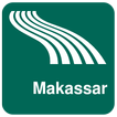 Karte von Makassar offline