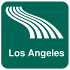 Carte de Los Angeles off-line icône