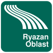 Carte de Ryazan Oblast
