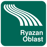 Carte de Ryazan Oblast icône