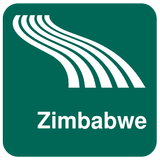 Carte de Zimbabwe off-line