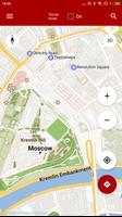 Carte de Moscou off-line capture d'écran 1
