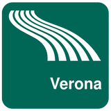 Carte de Vérone off-line icône