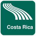 Mappa di Costa Rica offline