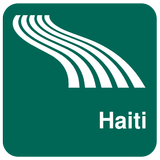 Carte de Haïti off-line icône