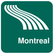 Carte de Montréal off-line