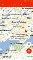 Mapa de Montreal offline Cartaz