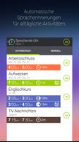 Sprechende Uhr & Timer Plakat