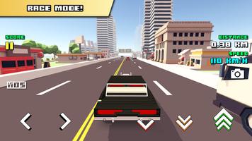 Blocky Car Racer اسکرین شاٹ 2