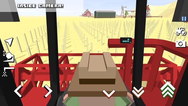 Blocky Farm Racing screenshot 1