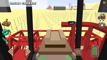 Blocky Farm Racing capture d'écran 2