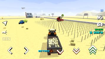 Blocky Farm Racing imagem de tela 2