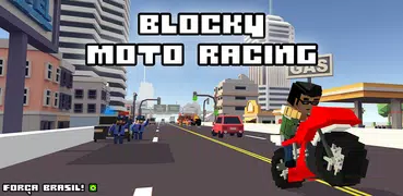 Blocky Moto Racing - motos