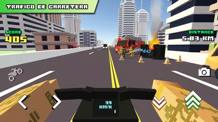 Descargar XAPK de Blocky Moto Racing - motos