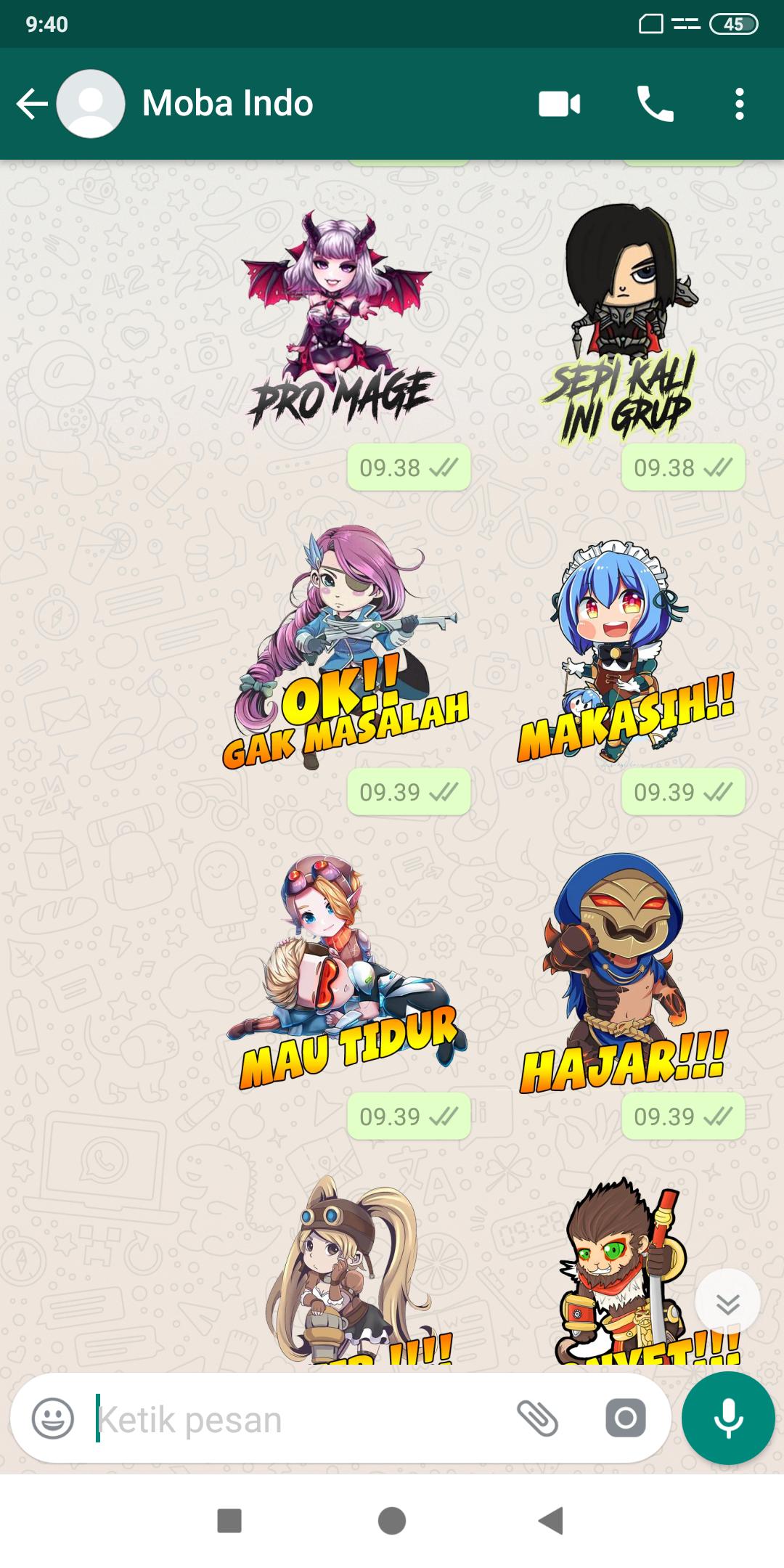 Sticker Mobile Legends For WA For Android APK Download