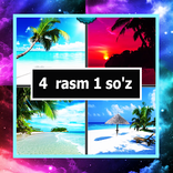 4 ta rasm 1 ta so'z o'yini - O