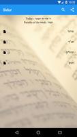 Siddur and Tehilim Poster